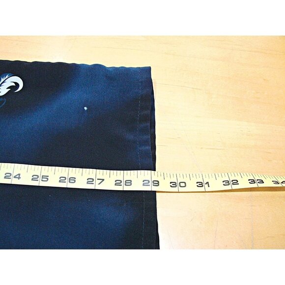 Kennington Ltd Hawaiian Skull Floral Button-Up Shirt Mens Blue & White Size Lg - Picture 7 of 9